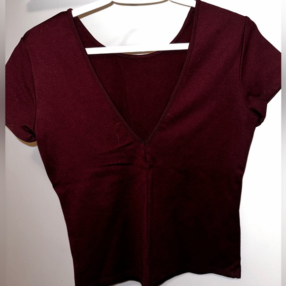 Gentle Fawn Maroon T Shirt size XS - Picture 2 of 5